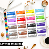 TV Trackers || Functional Sheets