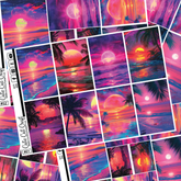 Beach Sunset #399 || Full Boxes