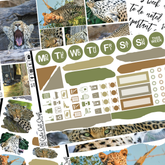Leopard #406 || Journaling Sheets