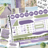 Lavender Fields #346 || Journaling Sheets
