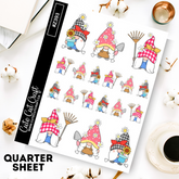 Garden Gnomes || Deco Sheet