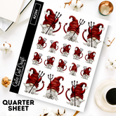 Devil Gnomes || Deco Sheet
