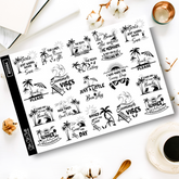 Summer Beach || Quote Sheet