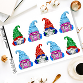 XL Superhero Gnomes || Deco Sheet