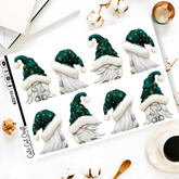 XL Winter Green Gnomes