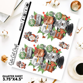 Coffee Tiered Tray Gnomes