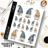 Nighttime Gnomes || Deco Sheet