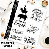 Farm Life || Quote Sheet
