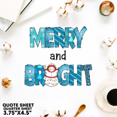 Winter Quote Sheet 11