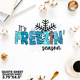 Winter Quote Sheet 12