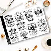 Family Sheet || Quote Sheet