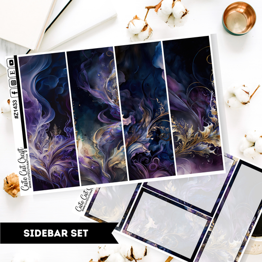 Purple Smoke Sidebar Set 2000