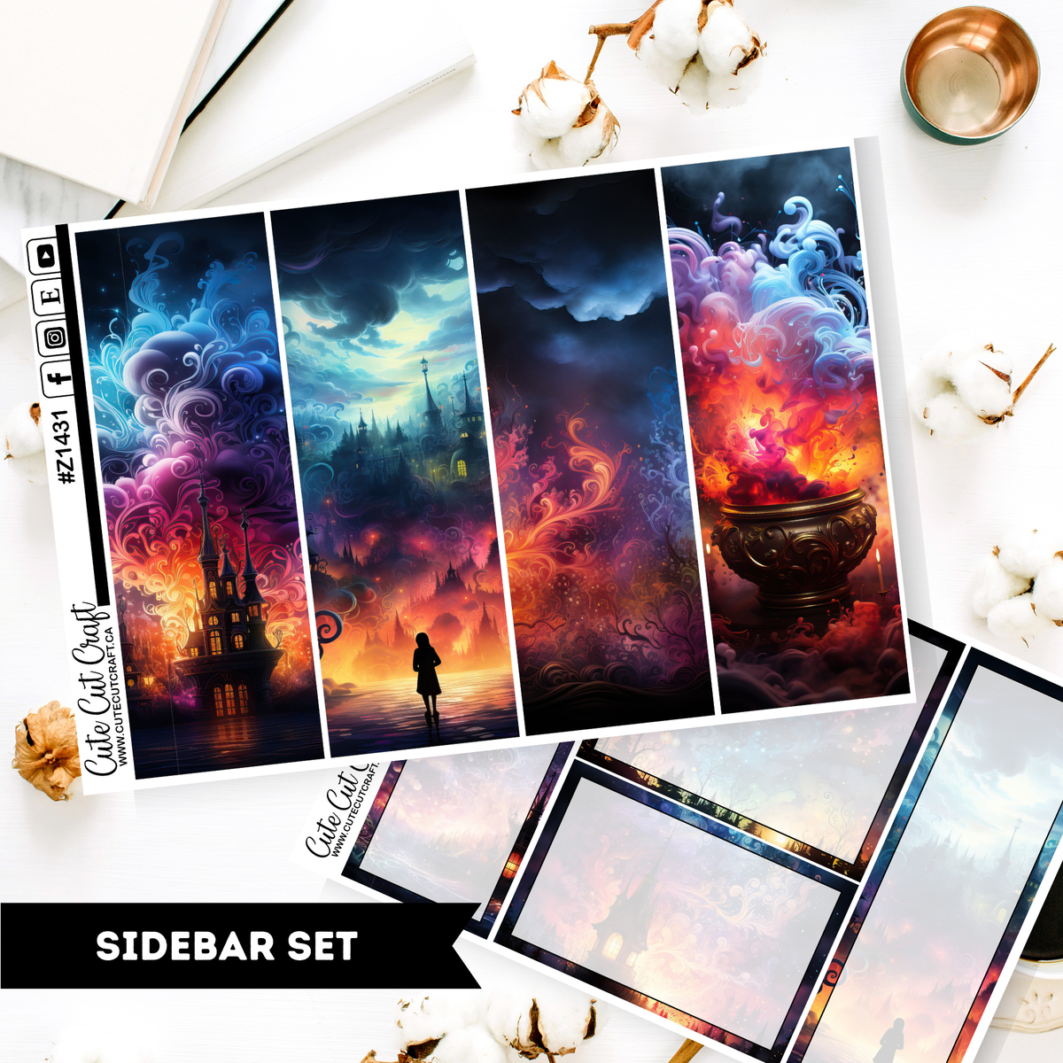 Midnight Adventure Sidebar Set