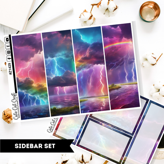 Rainbow Rumble Sidebar Set 2000