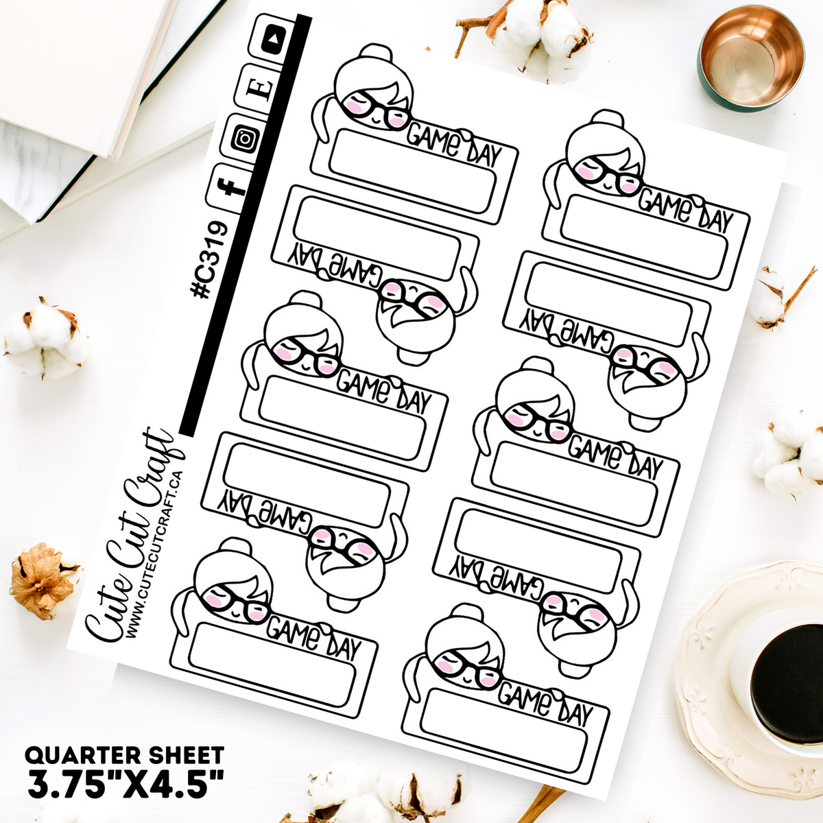 Game Day Paige #319 || Planner Paige