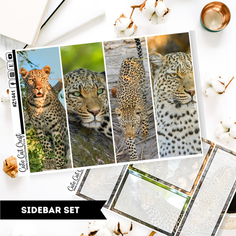 Sleek Cheetah Sidebar Set