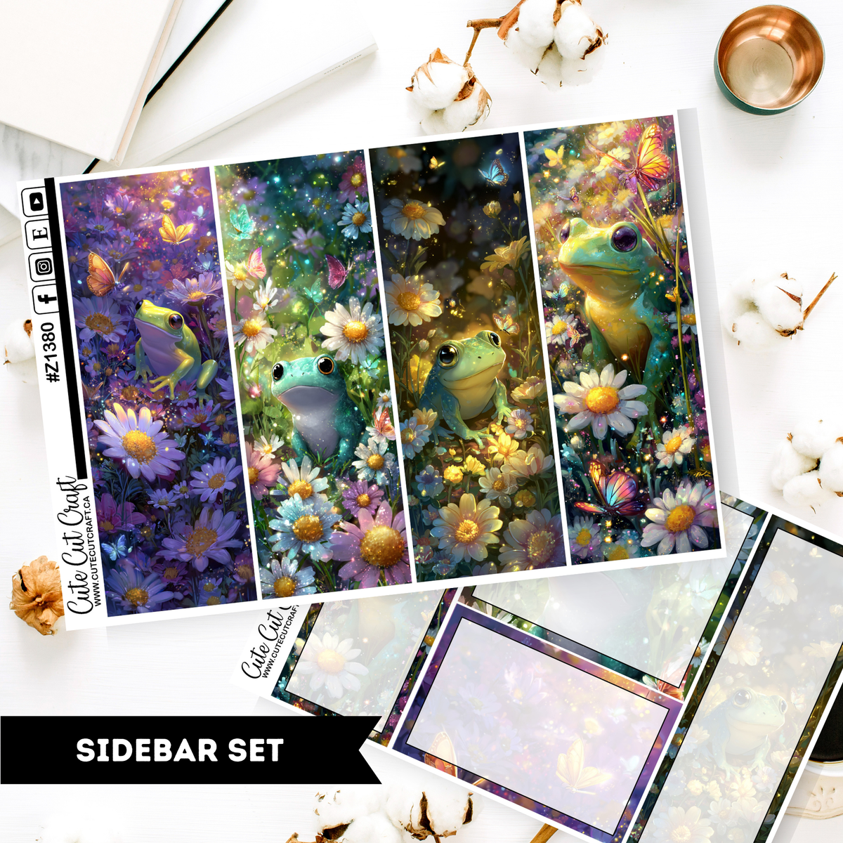 Frog Sidebar Set