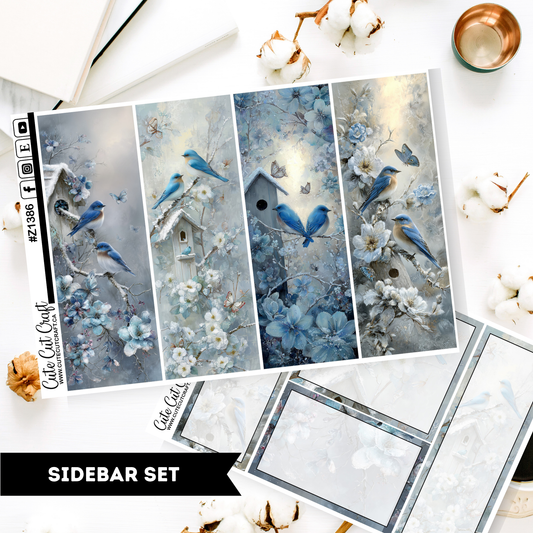 Winter Bird Sidebar Set 2000