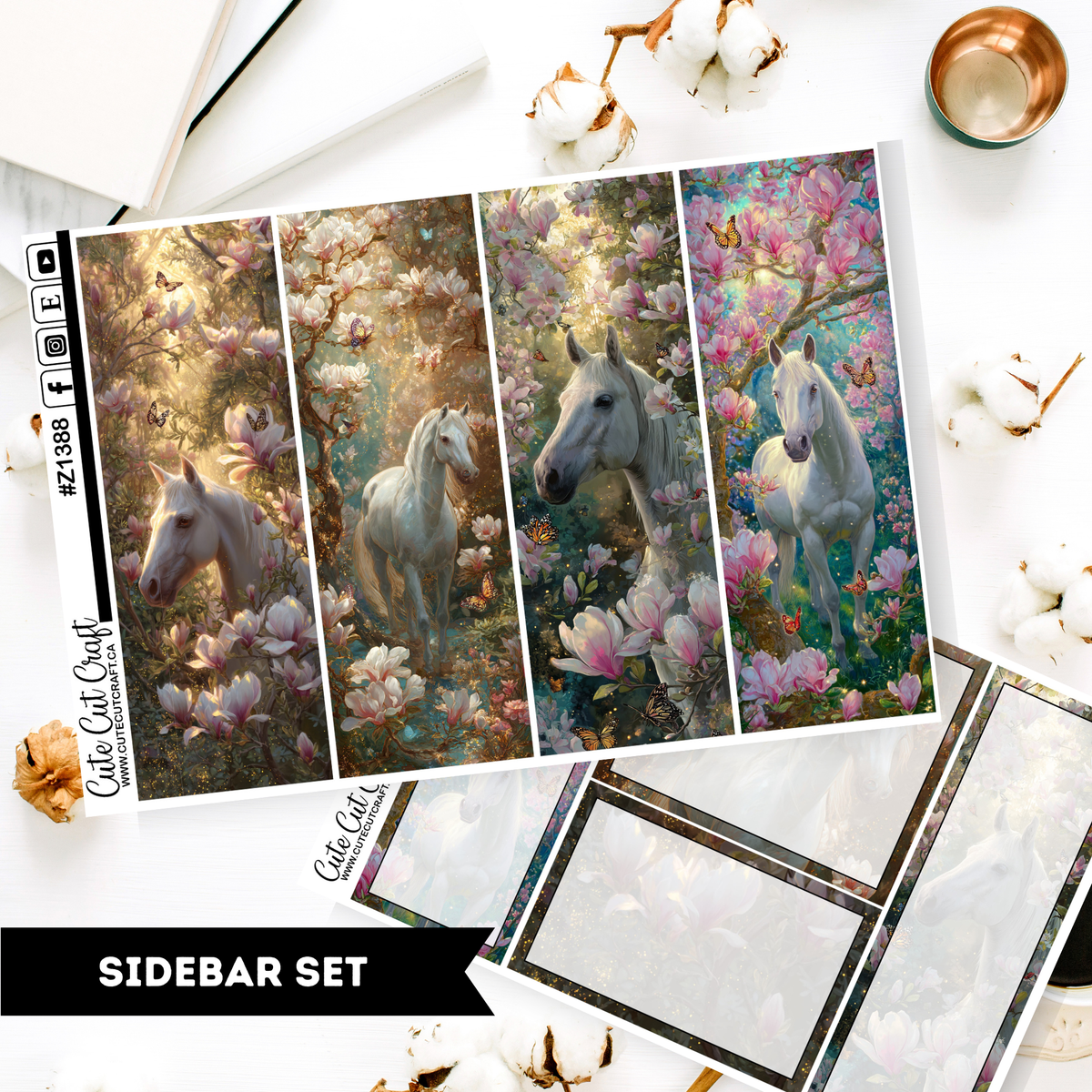 Horse Sidebar Set