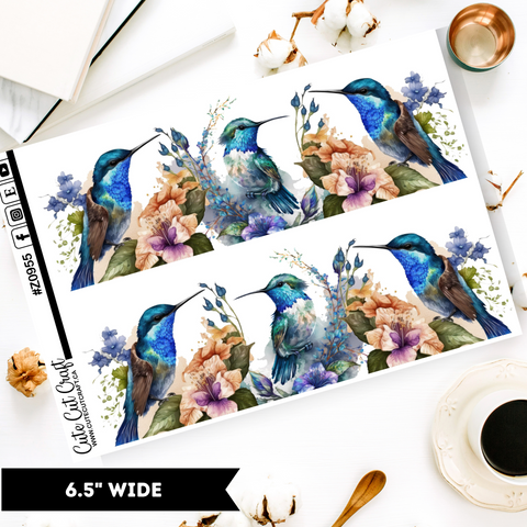 Hummingbirds || Border Collection