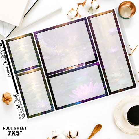 Water Lily Sidebar Set