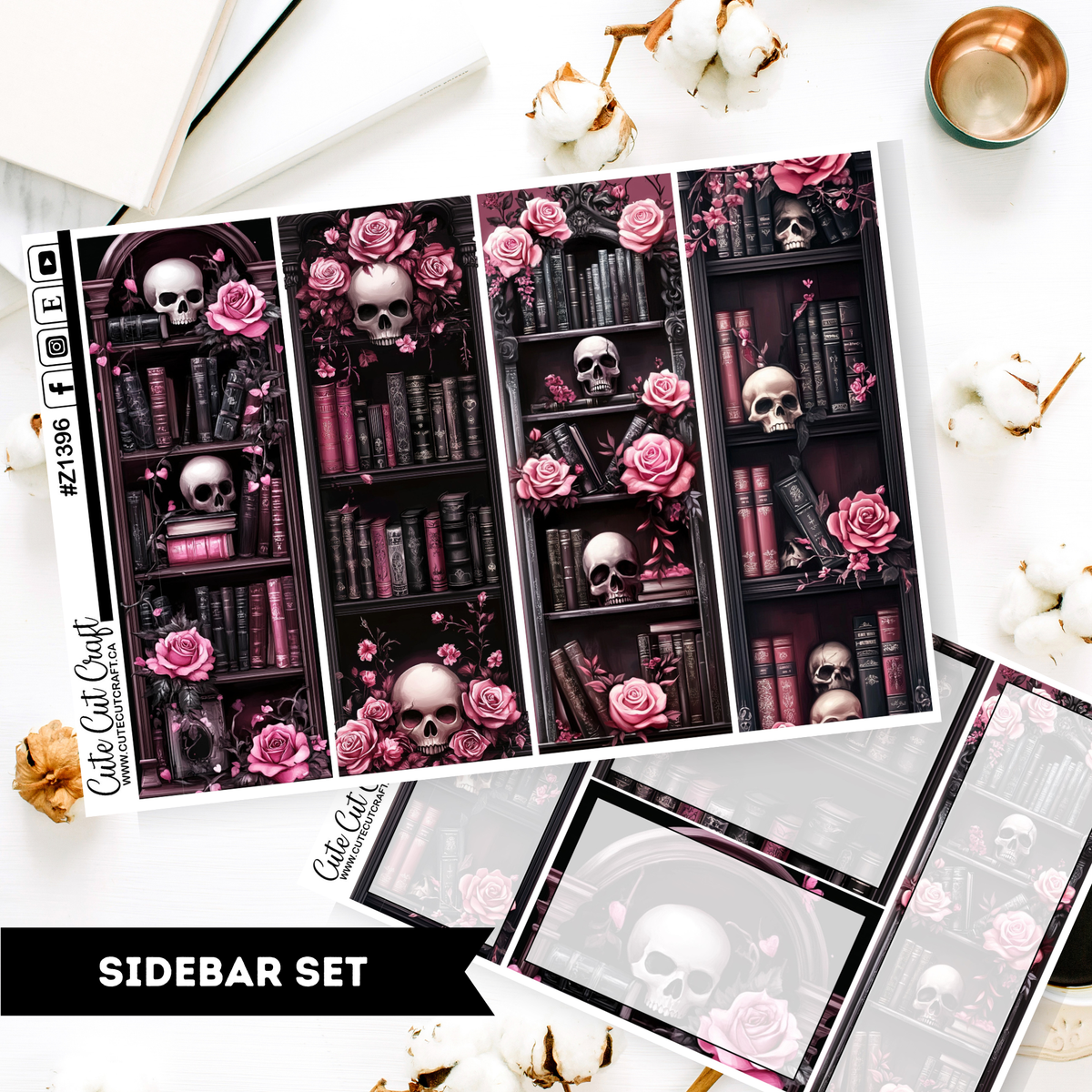 Gothic Library Sidebar Set