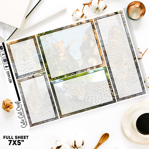 Sleek Cheetah Sidebar Set