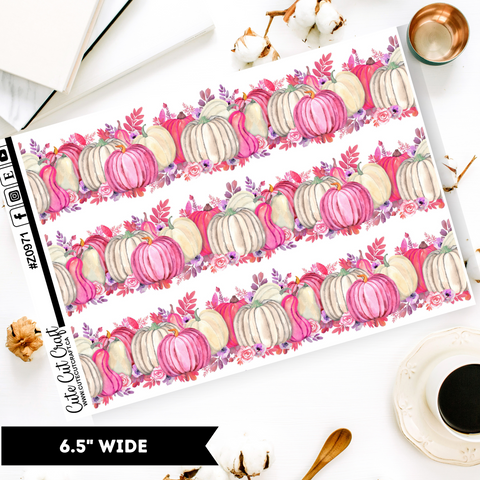 Pink Pumpkin || Border Collection