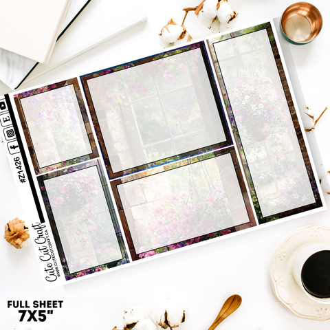 Hanging Flowers Sidebar Set