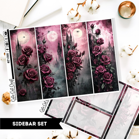 Dark Rose Sidebar Set