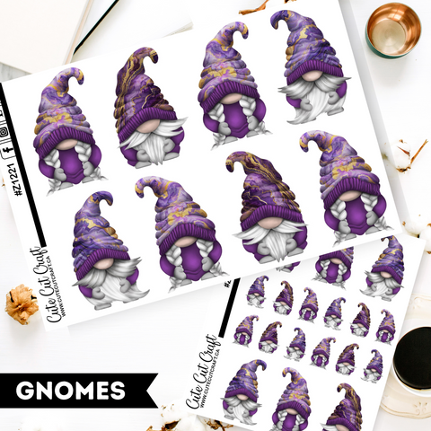 Purple Marble Gnomes