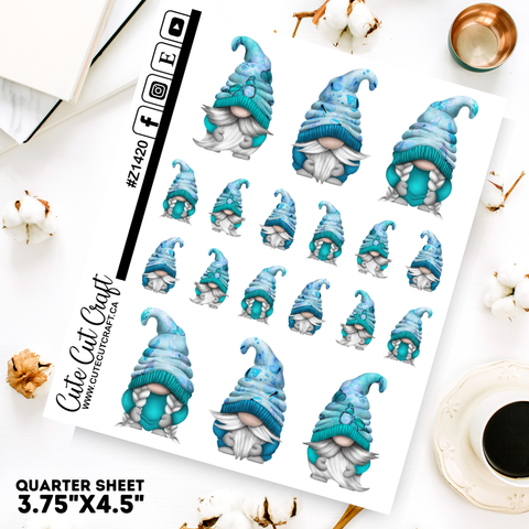 Blue Butterfly Gnomes