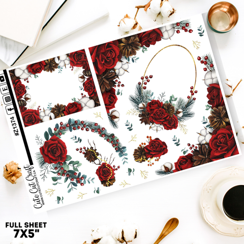 Winter Rose || Border Collection