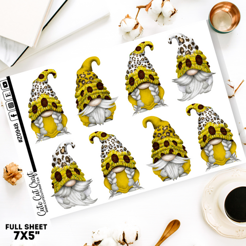 XL Summer Sunflower Gnomes