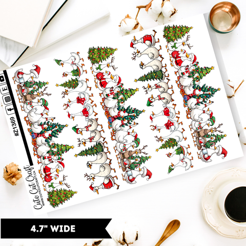 Christmas Goose || Border Collection