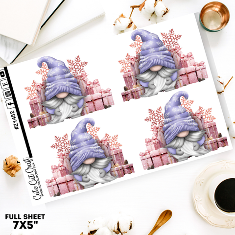 Pink Present Gnomes