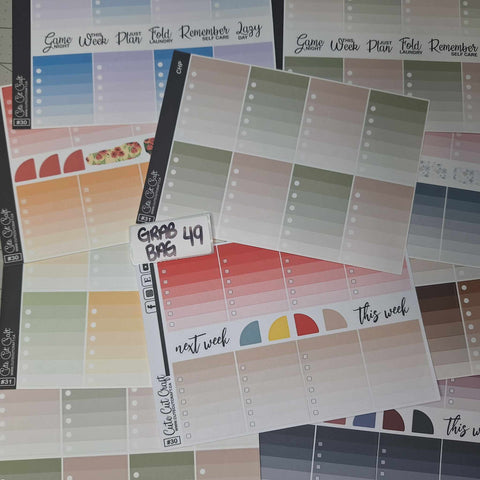 Ombre Box Sheet #33 || Grab Bag #49