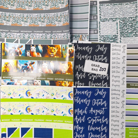 EC 7x9 Monthly || Grab Bag #207 w/glossy