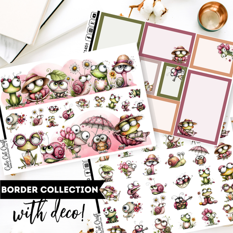 Adorable Bugs || Border Collection