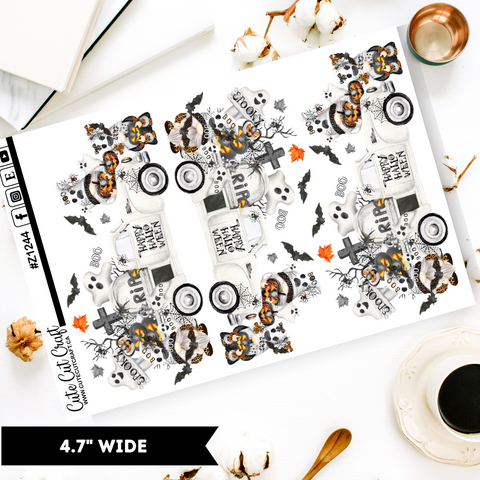 Boo Ghost Gnomes || Border Collection