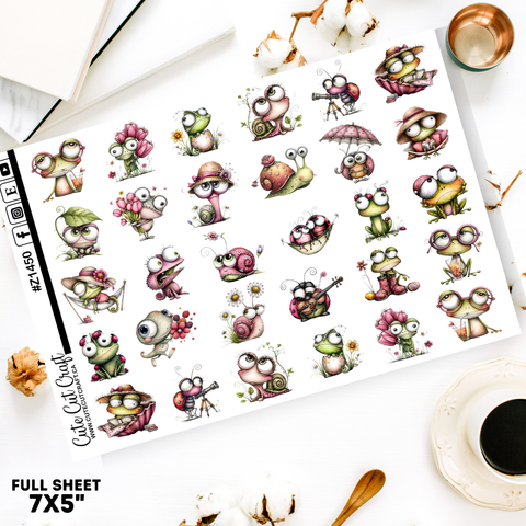 Adorable Bugs || Border Collection