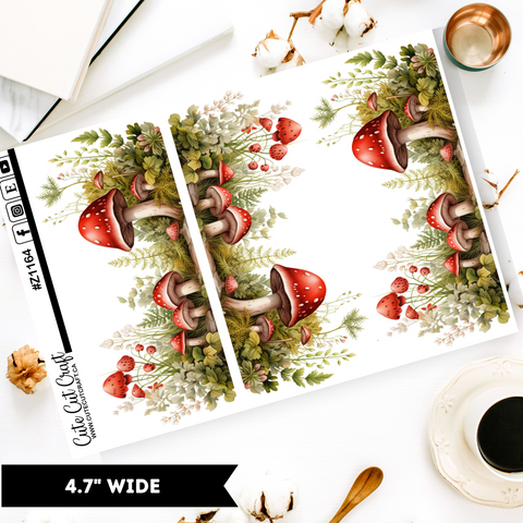 Mushroom Garden || Border Collection