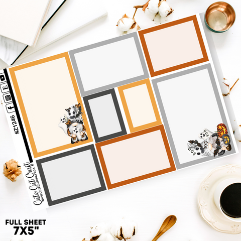 Boo Ghost Gnomes || Border Collection