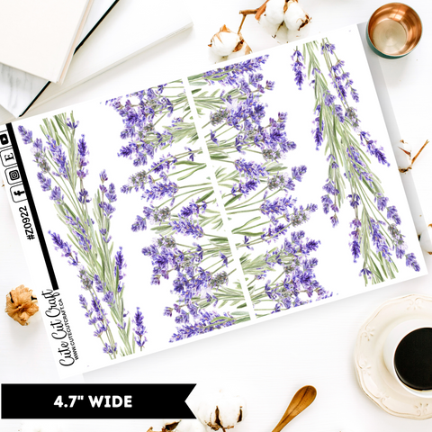 Lavender Florals || Border Collection