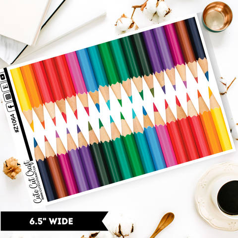 Pencil Crayons || Border Collection