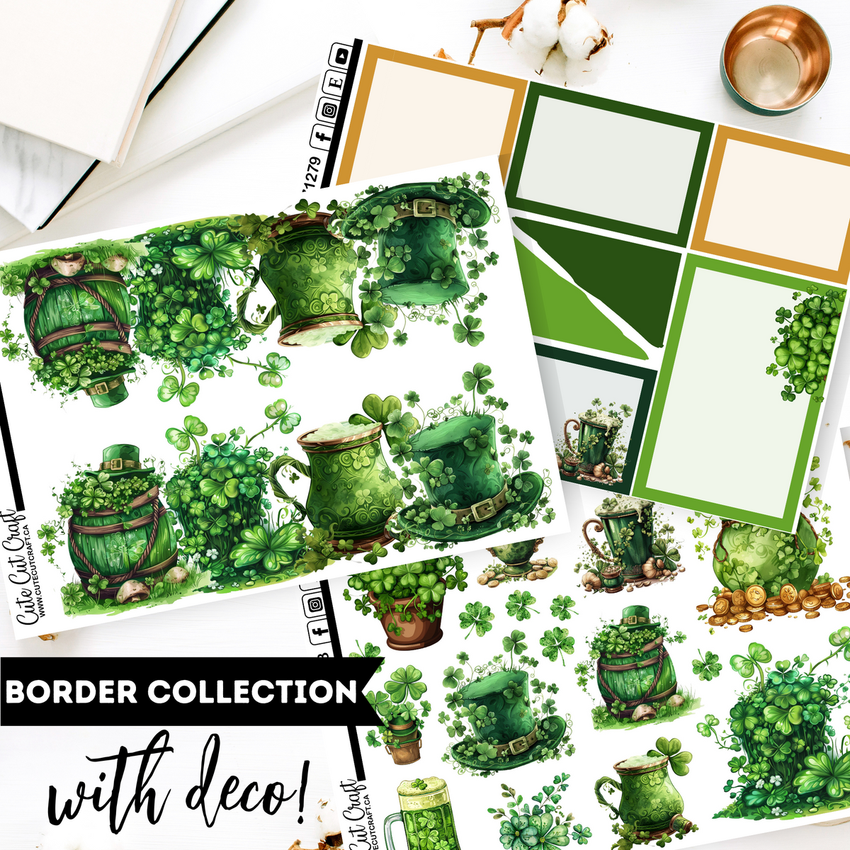 Four Leaf Luck || Border Collection