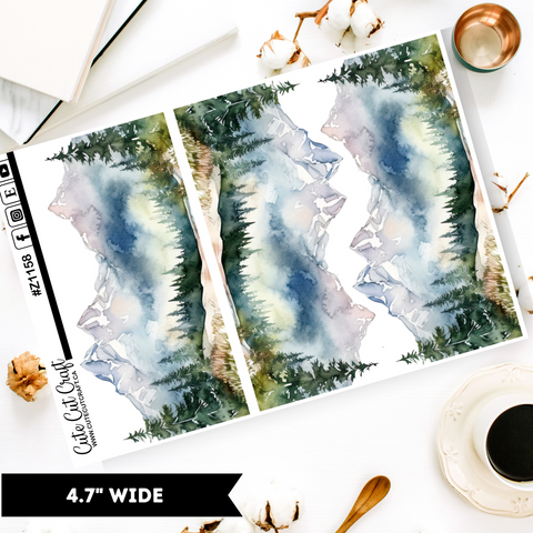 Mountain Range || Border Collectio