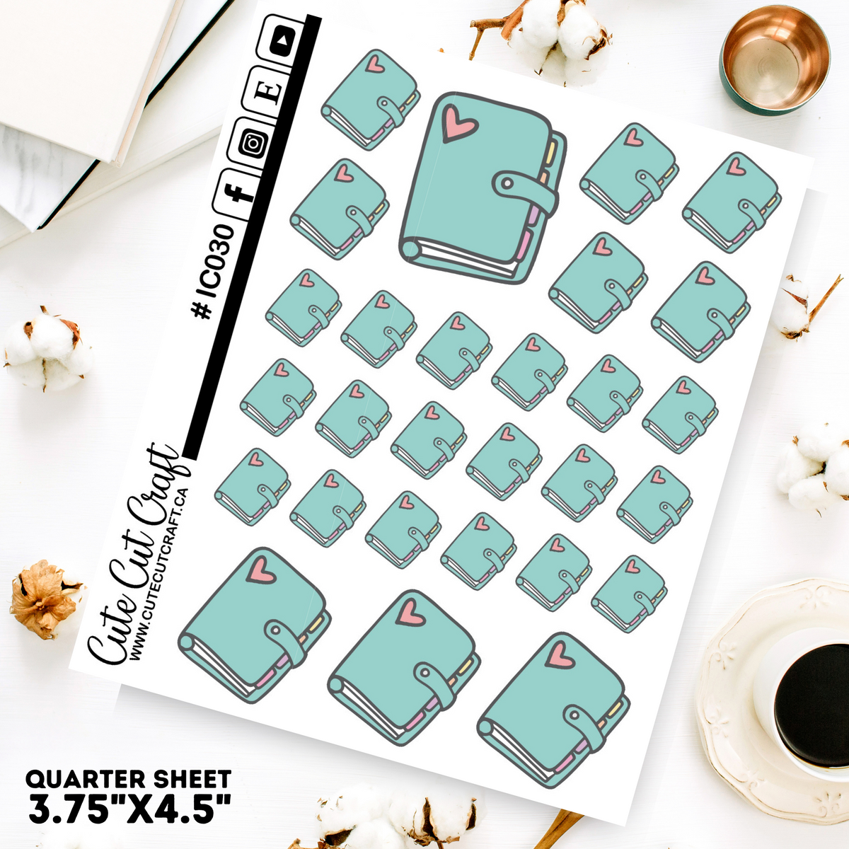 Planner #030 || Decorative Icons
