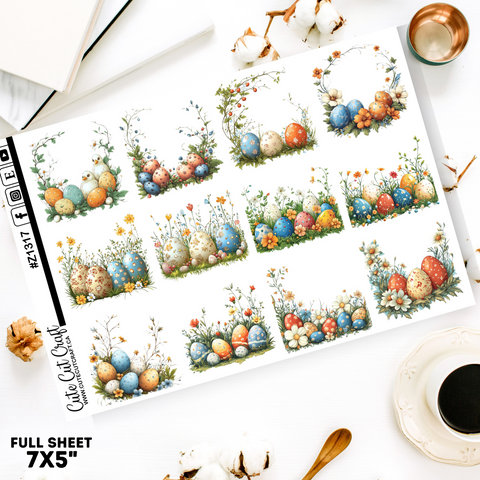 Easter Egg || Border Collection