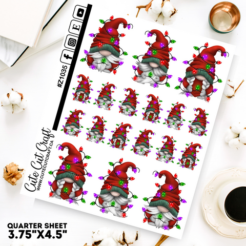 Christmas Light Gnomes